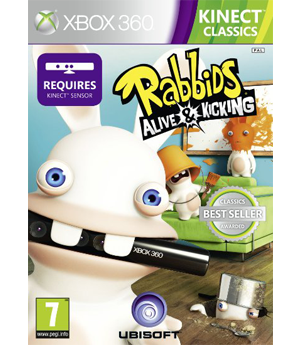 Raving Rabbids: Alive & Kicking X360 NEW