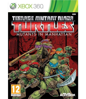 Teenage Mutant Ninja Turtles: Mutants in Manhattan X360 NEW