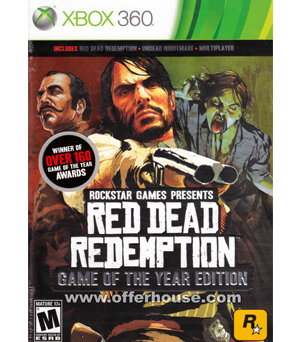 Red Dead Redemption Game of the Year Edition X360 USED
