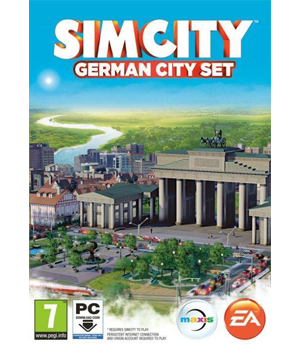 SimCity: German City Set (Code in a Box) PC NEW