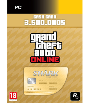 Rockstar Whale Shark Card ( 3.500.000 $ ) for GTA Online