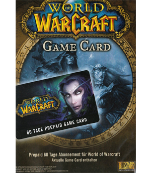 World of Warcraft Game Card 60 DAY PC NEW