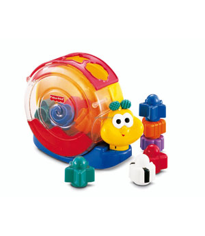 FISHER PRICE - BRILLIANT BASICS SINGIN' SNAIL PAIL-Μουσικό Σαλιγκάρι (71922)