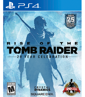 Rise of the Tomb Raider: 20 Year Celebration Standard Ed. PS4 NEW