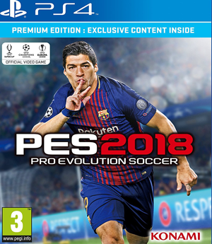 Pro Evolution Soccer 2018-PES 2018 (Ελληνικα+ Ελληνικες Ομαδες) PS4 USED