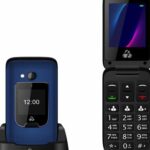 POWERTECH κινητό τηλέφωνο Sentry Dual III, 2 οθόνες, SOS Call, μπλε PTM-30