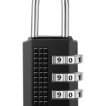 CTECH λουκέτο ασφαλείας συνδυασμού CTL-0018, 32mm, μεταλλικό, μαύρο