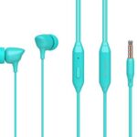 CELEBRAT earphones με μικρόφωνο G7, 3.5mm, 1.2m, μπλε
