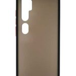 VENNUS Θήκη Color Button VNS-0011 για Xiaomi Mi Note 10/10 Pro, μαύρη