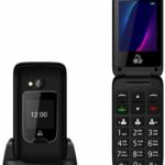 POWERTECH κινητό τηλέφωνο Sentry Dual III, 2 οθόνες, SOS Call, μαύρο PTM-29