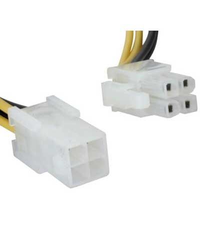 POWERTECH Καλώδιο για MB 4pin αρσενικό σε 4pin θηλυκό , 20cm
