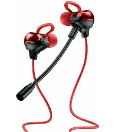 Gaming Earphones WK ET-Y30 Red