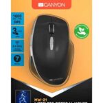 Canyon CMSW21Β Ασύρματο Οπτικο Ποντίκι, 7 κουμπια Μαύρο