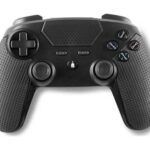 Spartan Gear - Aspis 3 Wired & Wireless Controller (Compatible with PC [wired] and Playstation 4 [wireless]) (colour: Black)