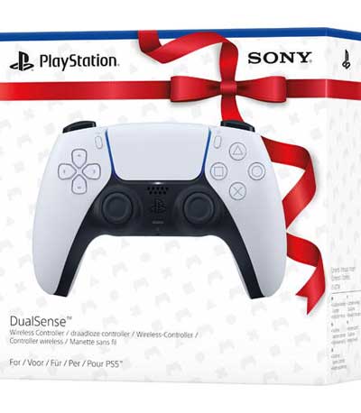 Sony ps5 dualsense wireless controller WHITE GIFT WRAPPED