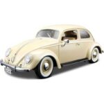 Bburago 1/18 Volkswagen Kafer-Beetle (1955) Beige (12029)
