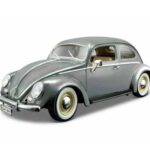 Bburago 1/18 Volkswagen Kafer-Beetle (1955) Grey (18/12029)
