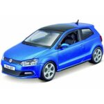 Bburago 1/24 Plus VW Polo GTI Mark 5 Μεταλλική Μινιατούρα Μπλε (18/21059)