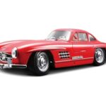 Bburago 1/24 Mercedes-Benz 300 SL 1954 (22023) Red