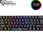 White Shark Μηχανικο Πληκτρολογιο Shinobi Black (Outemu Blue)