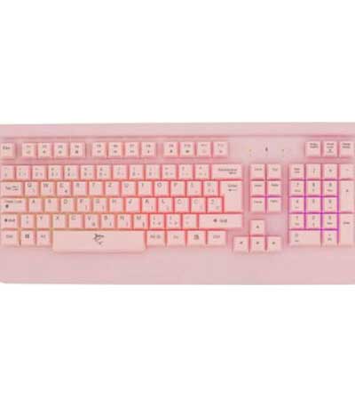 White Shark Keyboard Gk-2103 Mikasa Pink Us Layout (GK-2103)