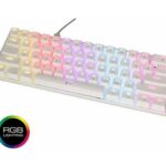 Lamtech Lgp Rgb Mechanical Gaming Keyboard Blue Switch White With Type-c Port Pluto - (LGP022186) US