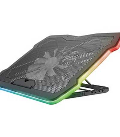 TRUST - GXT 1126 Aura Multicolour-illuminated Laptop Cooling Stand - 17,3' 24192