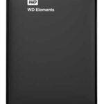 Western Digital Elements Portable 1TB USB 3.0 (Black 2.5") (WDBUZG0010BBK-WESN)