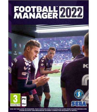 Football Manager 2022 (Code in a Box) PC NEW