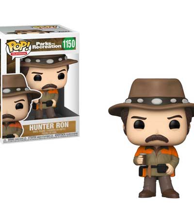 Funko POP! Television: Parks & Recreation - Hunter Ron* #1150 Vinyl Figure