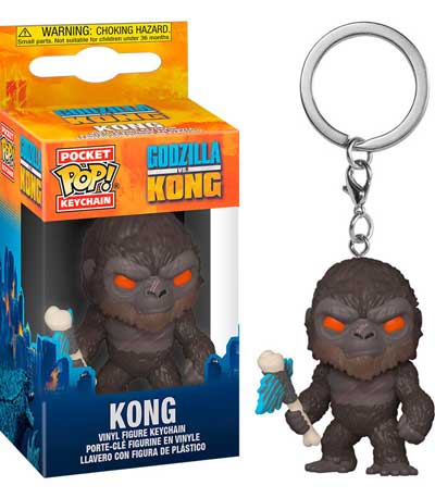 Funko Pocket POP! Godzilla Vs Kong - Kong with Battle Axe Vinyl Figure Keychain
