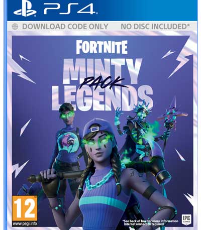 Fortnite: The Minty Legends Pack(Code in the Box) PS4 NEW