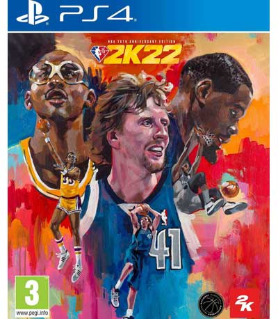 NBA 2K22 75th Anniversary Edition PS4 NEW