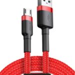 Baseus Micro USB Cafule 1.5A 2m (red) CAMKLF-C09