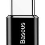 Baseus Micro USB to USB Type-C adapter - black (CAMOTG-01)