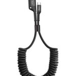 Baseus Spring-loaded USB-C cable 1m 2A (Black) CATSR-01