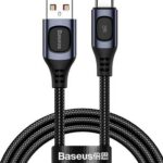 Baseus Quick Charge USB-C Flash, QC 3.0, Huawei SCP, Samsung AFC, 5A, 1m (grey)