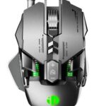 Inphic PG1 wired gaming mouse (silver/green)