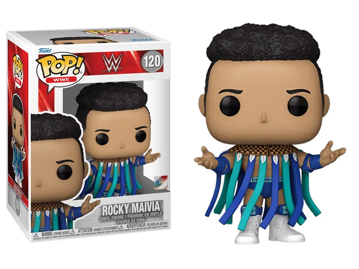 Funko Pop! WWE - Rocky Maivia #120 Figure
