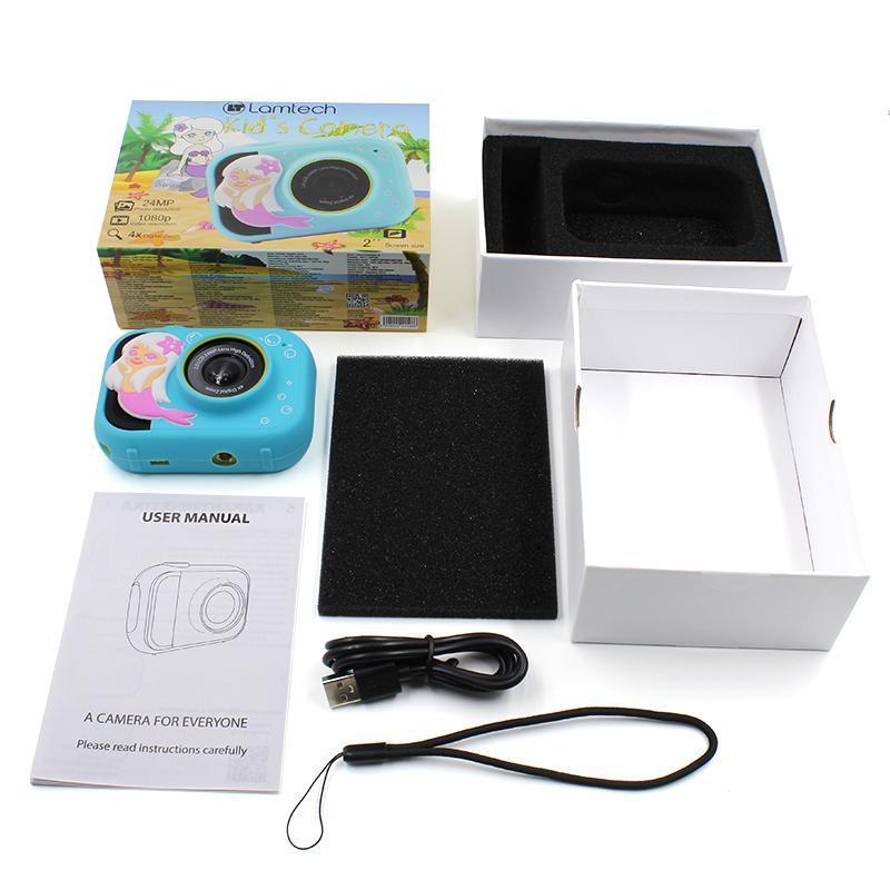 Lamtech Kid Camera With Silicon Case Mermaid Milly (LAM111986)