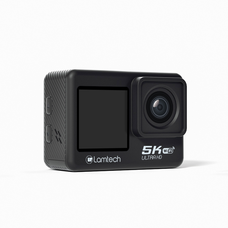 Lamtech 5K/EIS Dual Screen Action Camera (LAM113232)