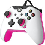 PDP - Wired Controller for Xbox Series X/S and PC Pink/White (049-012-WP)