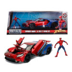 Jada Toys Φιγούρα με αυτοκίνητο MARVEL - Spider-Man 2017 Ford GT - 1:24 (253225002)