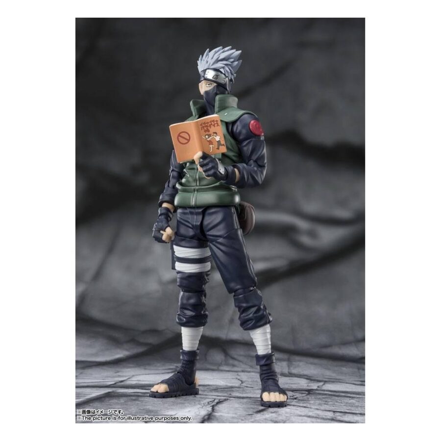 Bandai Tamashii Nations Φιγούρα Naruto Shippuden S.H. Figuarts Action Figure Kakashi Hatake -The famed Sharingan Hero- 16 cm (BTN63451-1)