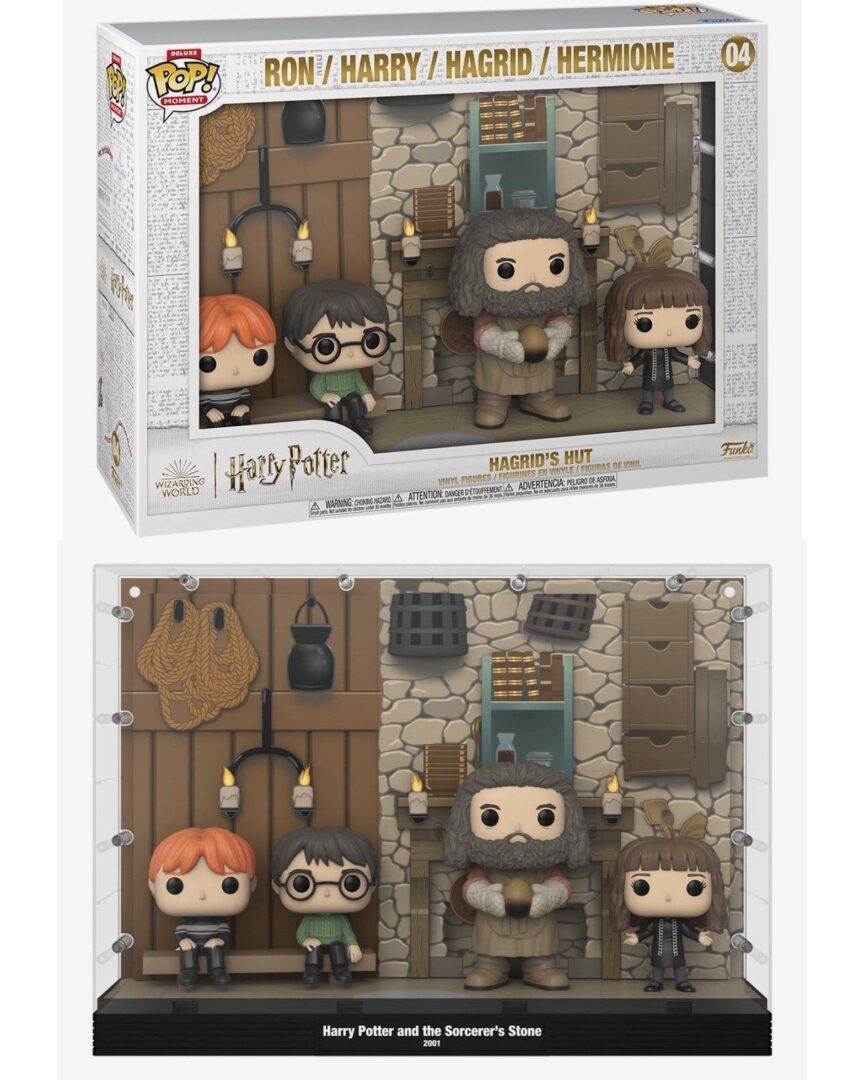 Funko Pop! Deluxe Moment: Harry Potter - Hagrid's Hut #04 Figure
