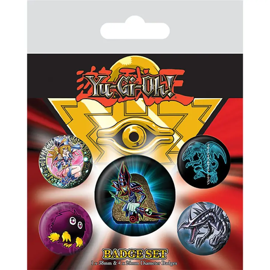 Pyramid Κονκάρδες YU-GI-OH! - Dark Magician - Pack 5 Badges (BP80718)