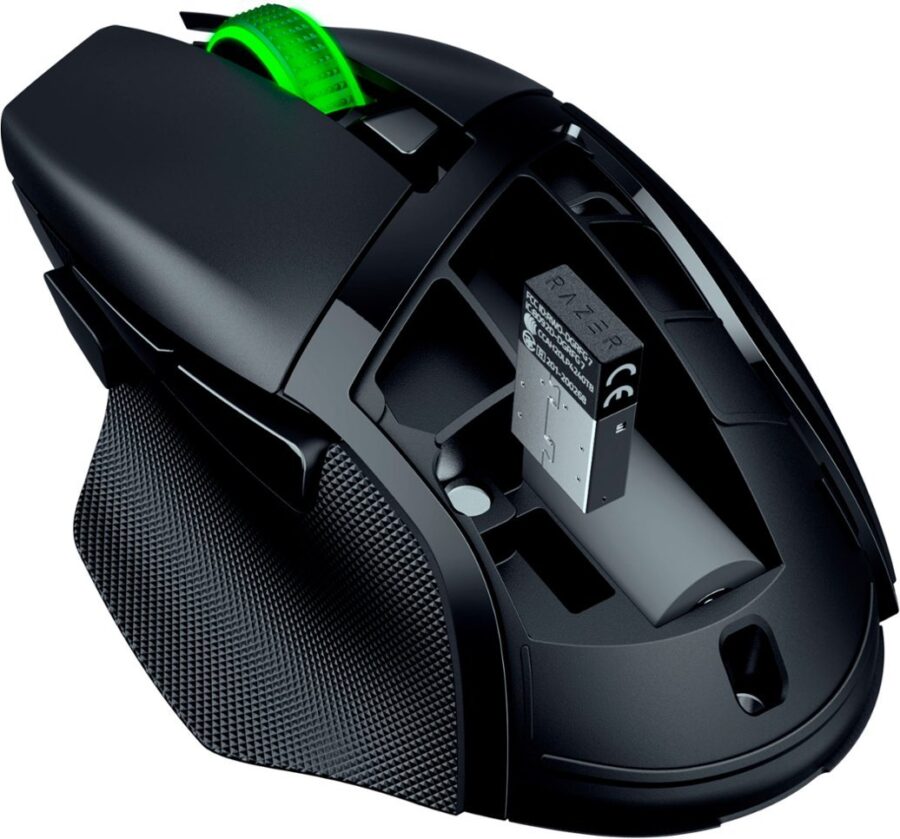 Razer Basilisk V3 X Hyperspeed – Wireless Gaming Mouse – 265h Battery – RGB – 18K DPI