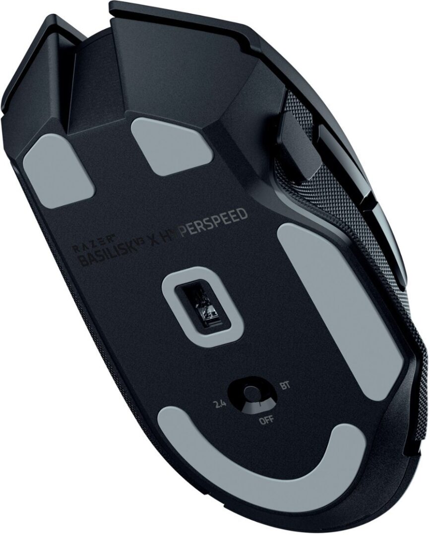Razer Basilisk V3 X Hyperspeed – Wireless Gaming Mouse – 265h Battery – RGB – 18K DPI