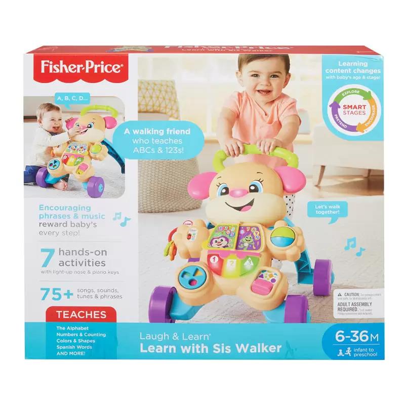 Fisher Price Παίζω και Μαθαίνω - Εκπαιδευτική Στράτα Ροζ Σκυλάκι (FTC68)