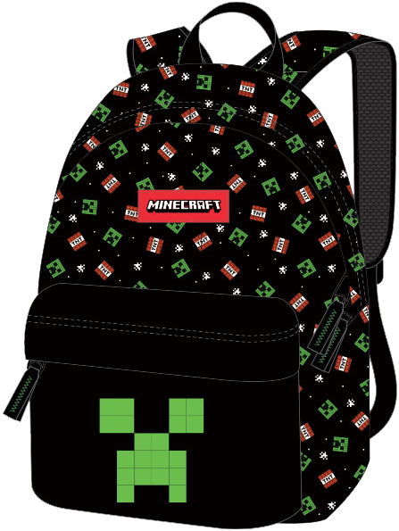 LaPlumeDoree MINECRAFT Τσάντα - Creeper BackPack '31x13.5x41cm' (219745)